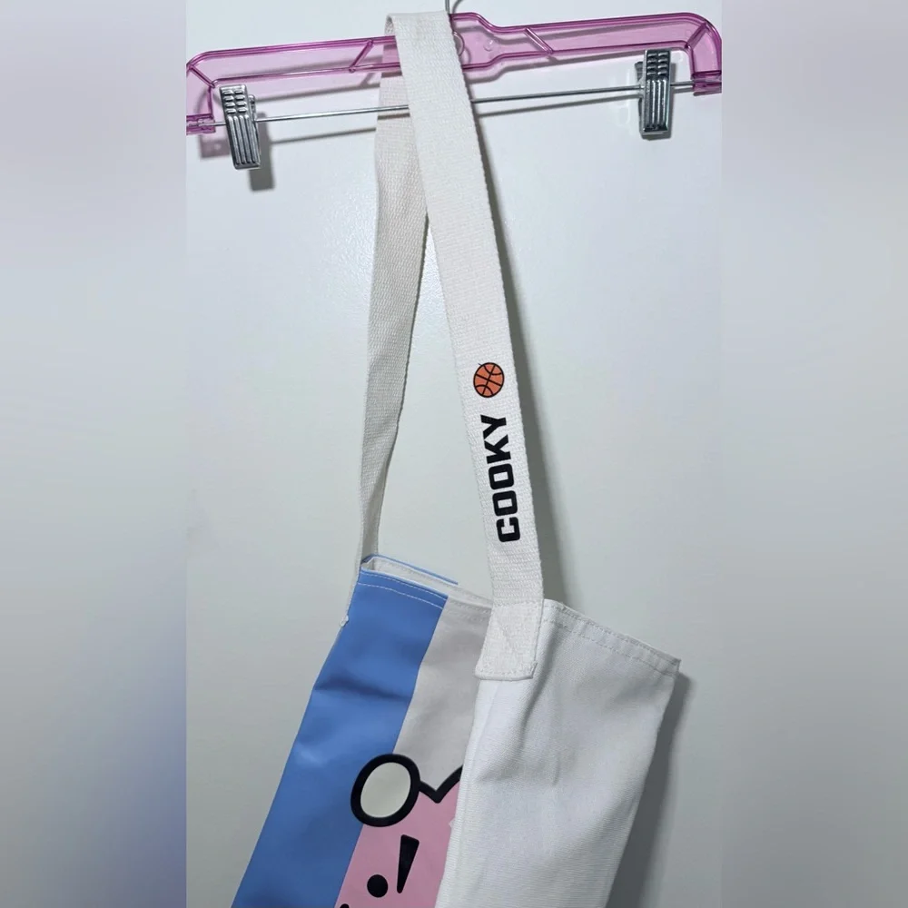 EUC - BT21 Canvas Tote Bag with Cooky Design - Picture 3 of 4